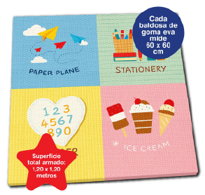 pisos de goma eva juego pimpis bebes